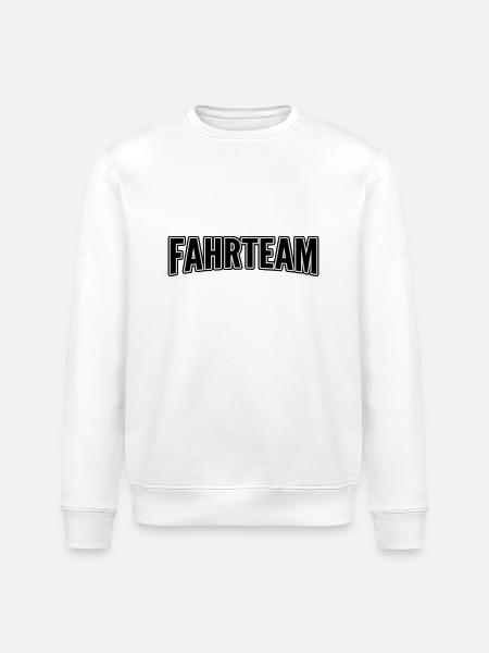Driving Team - Stanley/Stella ROLLER Unisex Organic Sweatshirt - white