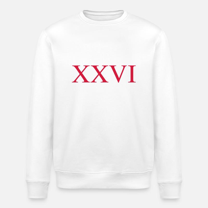 26 - Stanley/Stella Unisex Bio-Sweatshirt ROLLER - Weiß