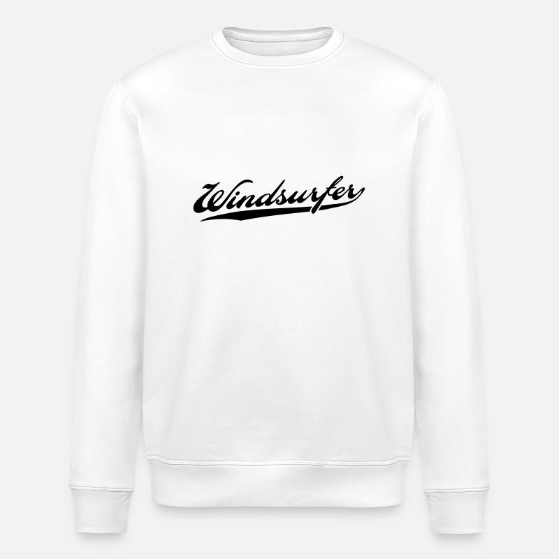 windsurfer - Sweat bio ROLLER Stanley/Stella Unisexe - blanc