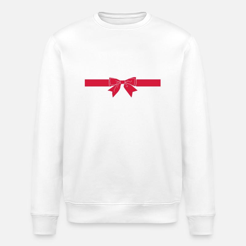ribbon - Sweat bio ROLLER Stanley/Stella Unisexe - blanc