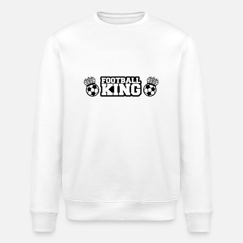 fussball_koenig4 - Sweat bio ROLLER Stanley/Stella Unisexe - blanc
