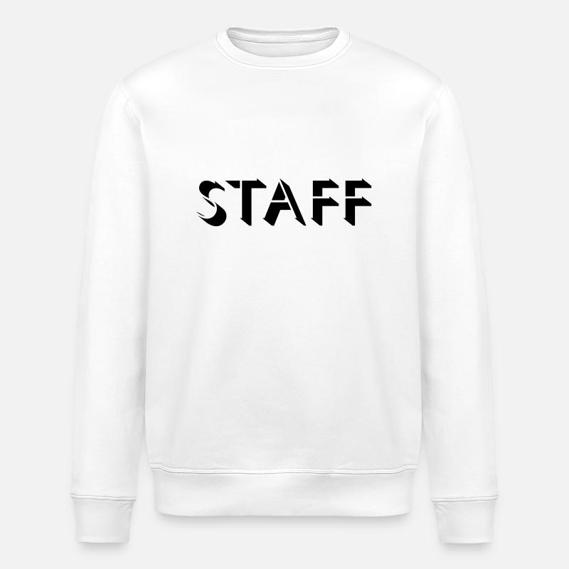 Staff Design - Stanley/Stella ROLLER Unisex Organic Sweatshirt - white