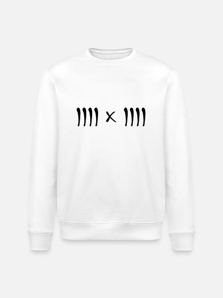 4x4 Offroad - Stanley/Stella ROLLER Unisex Organic Sweatshirt - white