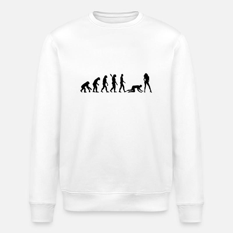 Évolution Mariage - Sweat bio ROLLER Stanley/Stella Unisexe - blanc