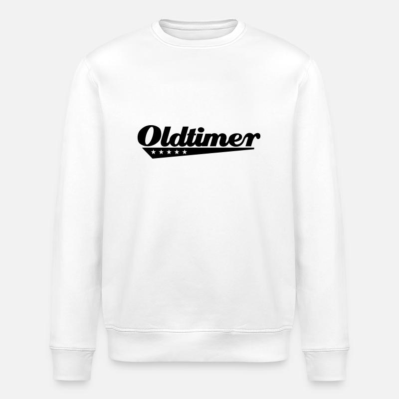 oldtimer___f1 - Stanley/Stella Unisex Bio-Sweatshirt ROLLER - Weiß