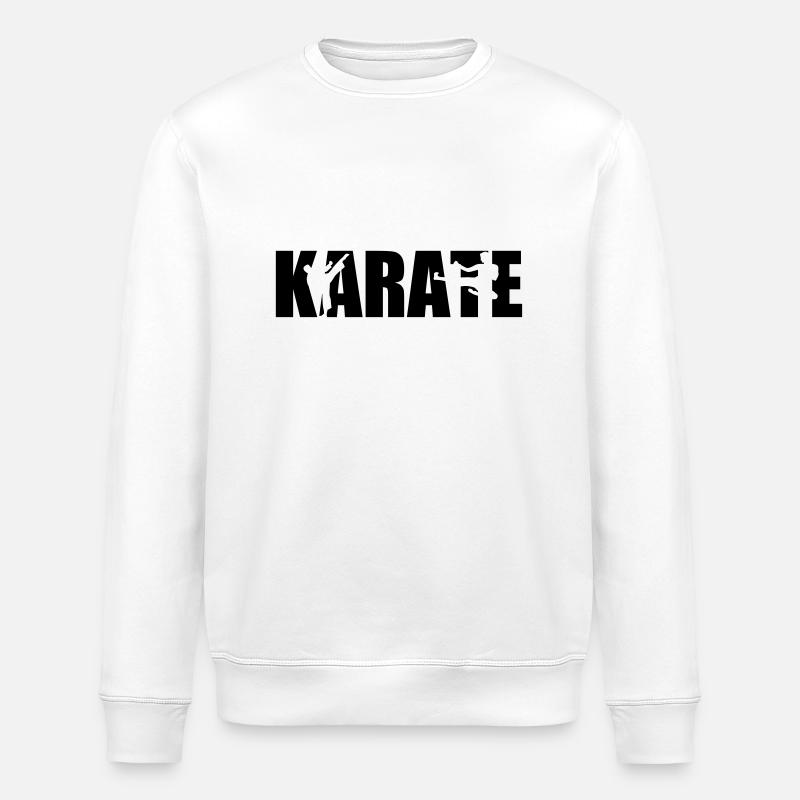 Karate - Stanley/Stella ROLLER Unisex Organic Sweatshirt - white
