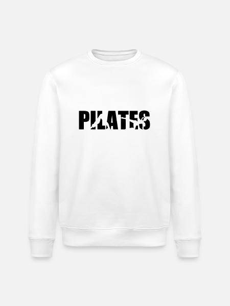 Pilates - Stanley/Stella ROLLER Unisex Organic Sweatshirt - white
