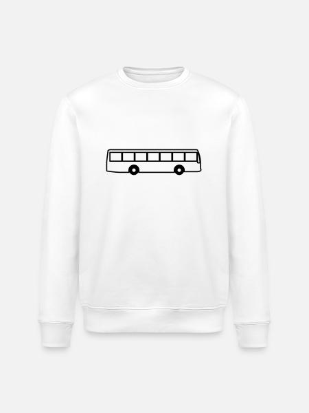 bus - Stanley/Stella Unisex Bio-Sweatshirt ROLLER - Weiß