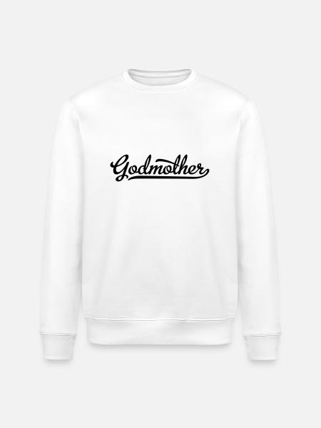 godmother - Stanley/Stella ROLLER Unisex Organic Sweatshirt - white