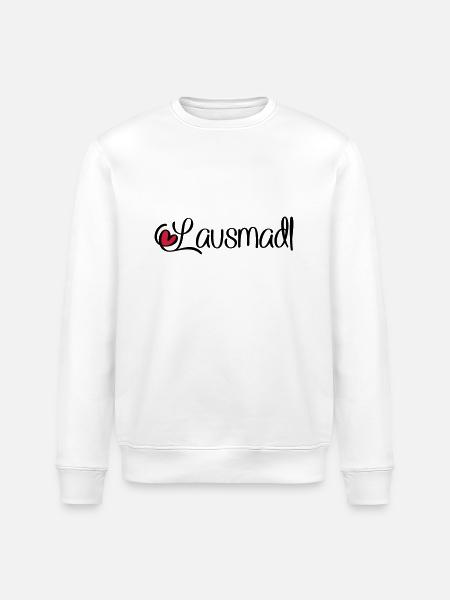 Lausmadl - Stanley/Stella Unisex Bio-Sweatshirt ROLLER - Weiß