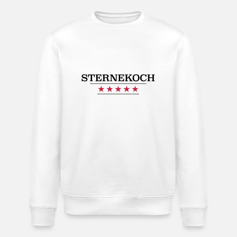 Sternekoch - Stanley/Stella Unisex Bio-Sweatshirt ROLLER - Weiß