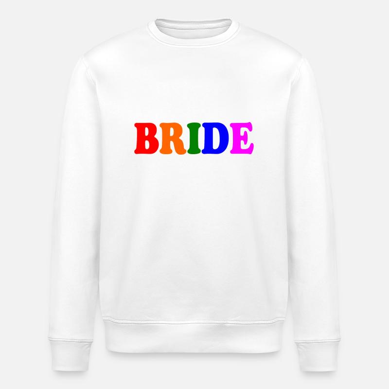Bride - Stanley/Stella ROLLER Unisex Organic Sweatshirt - white