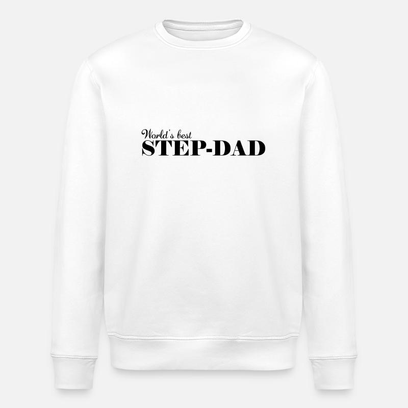 Meilleur beau-père du monde - Sweat bio ROLLER Stanley/Stella Unisexe - blanc