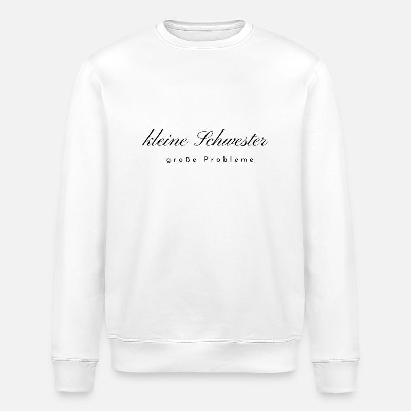 petite sœur - Sweat bio ROLLER Stanley/Stella Unisexe - blanc