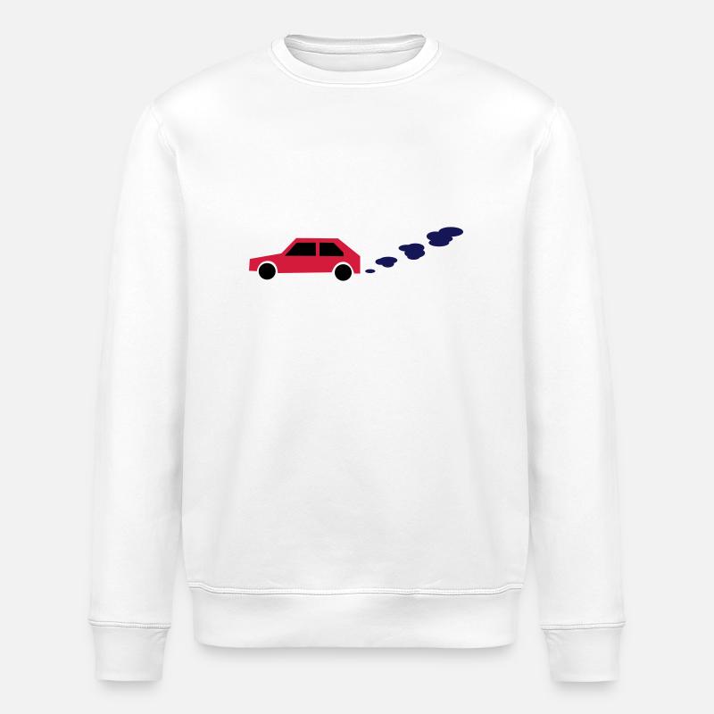 voiture - Sweat bio ROLLER Stanley/Stella Unisexe - blanc