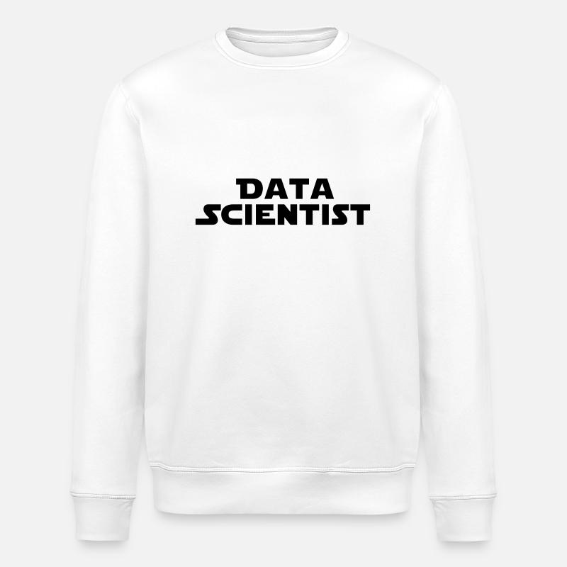 Data Scientist - Stanley/Stella Unisex Bio-Sweatshirt ROLLER - Weiß