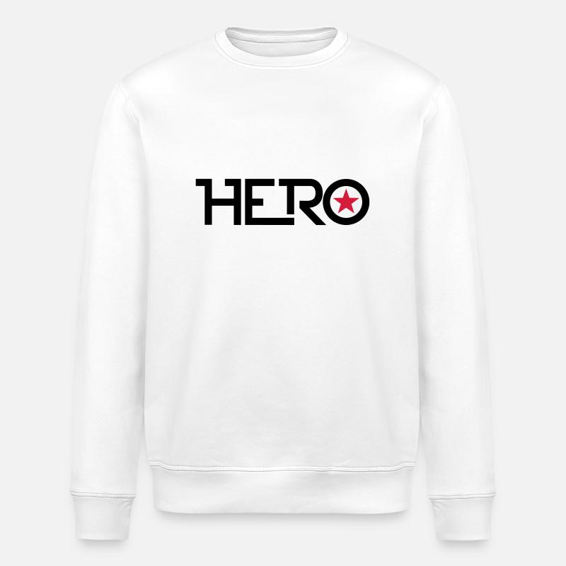 hero - Stanley/Stella Unisex Bio-Sweatshirt ROLLER - Weiß