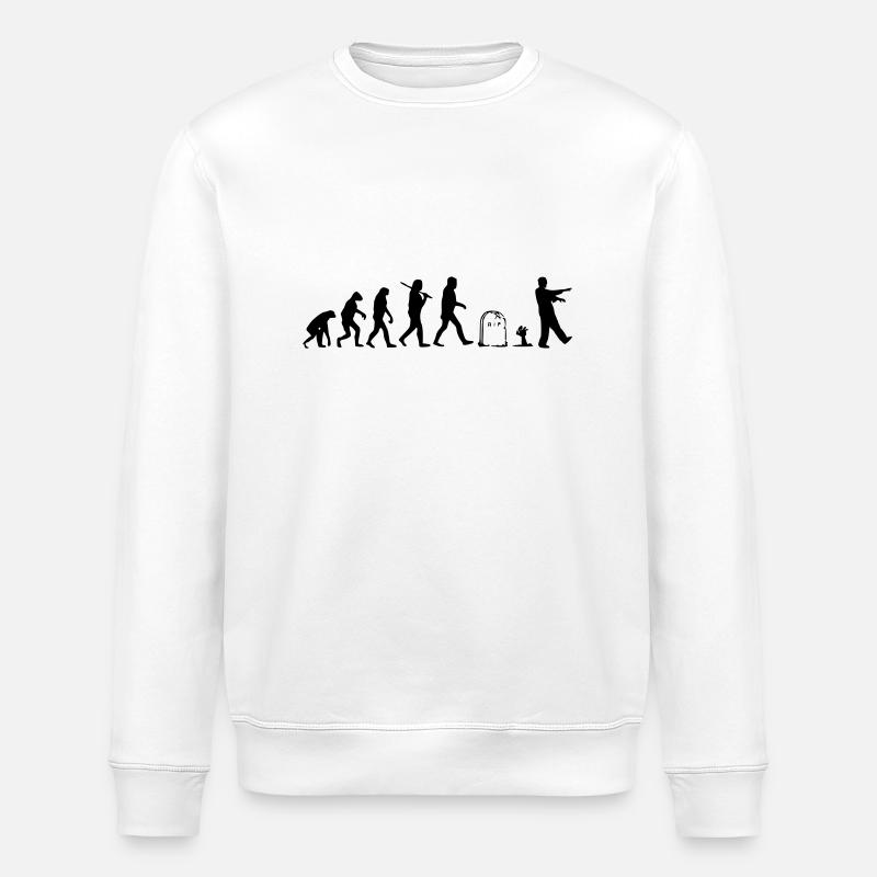 Evolution - Sweat bio ROLLER Stanley/Stella Unisexe - blanc