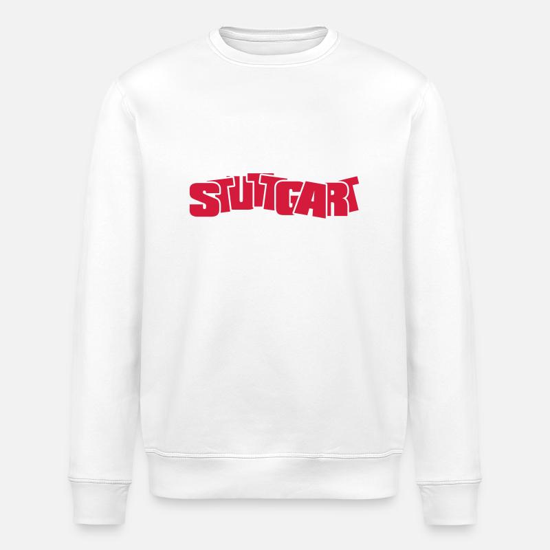 Stuttgart - Sweat bio ROLLER Stanley/Stella Unisexe - blanc