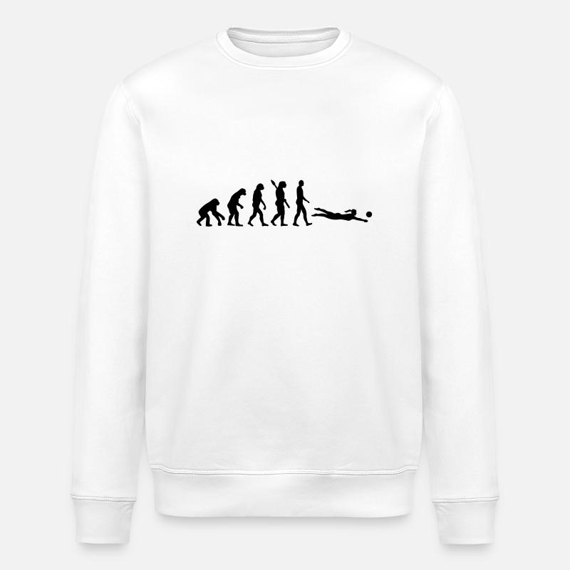 Évolution Beach volley - Sweat bio ROLLER Stanley/Stella Unisexe - blanc