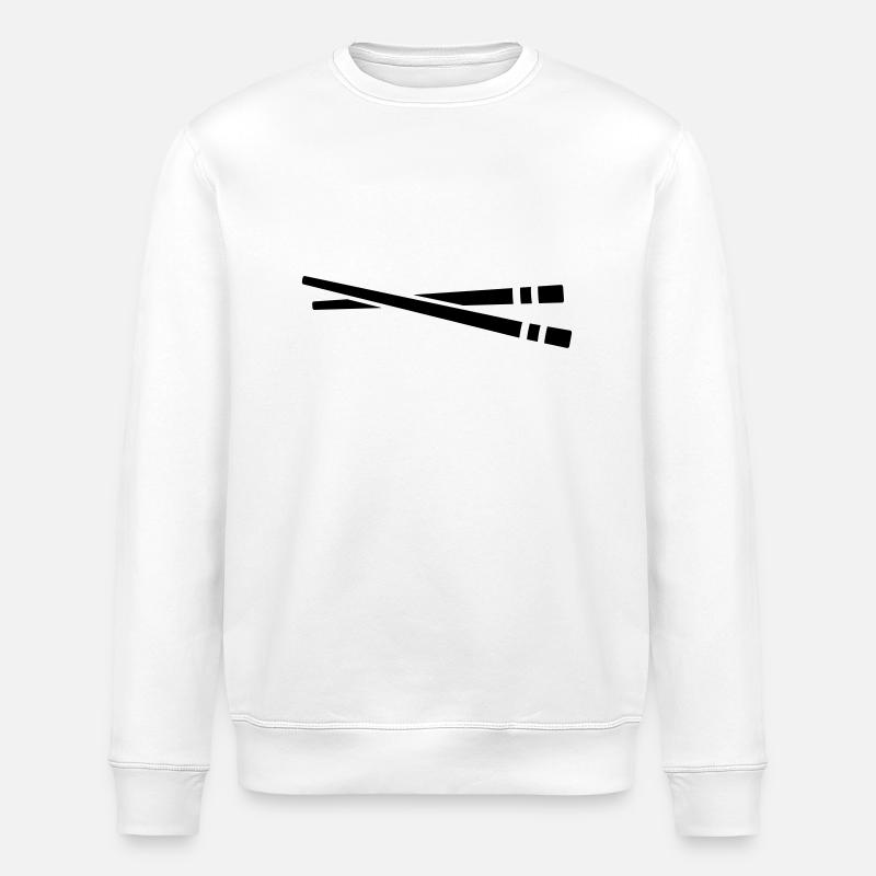 Sushi - Stanley/Stella Unisex Bio-Sweatshirt ROLLER - Weiß