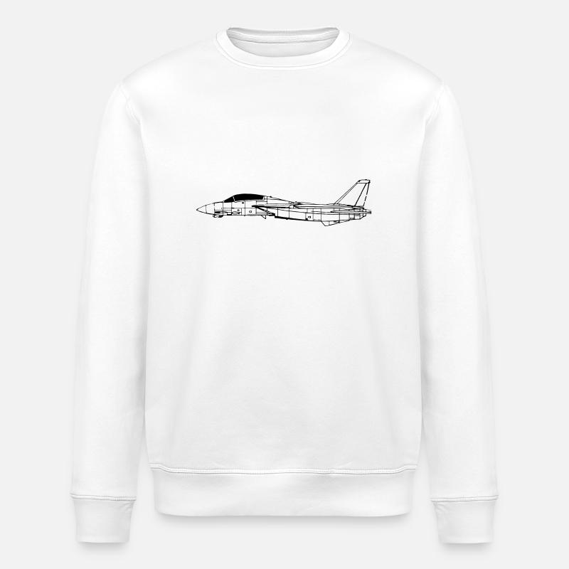 f14_vec_1 fr - Sweat bio ROLLER Stanley/Stella Unisexe - blanc