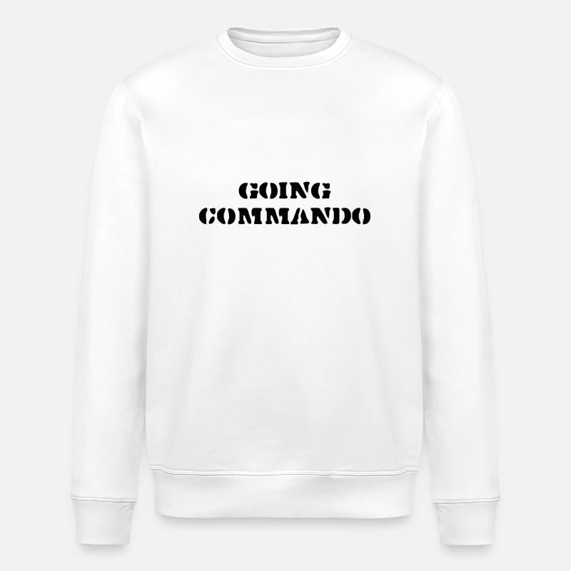 commando va - Sweat bio ROLLER Stanley/Stella Unisexe - blanc