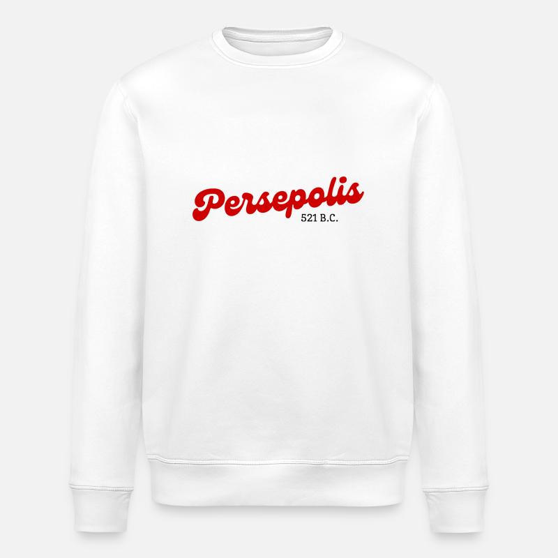 Persepolis - Iran - Stanley/Stella Unisex Bio-Sweatshirt ROLLER - Weiß
