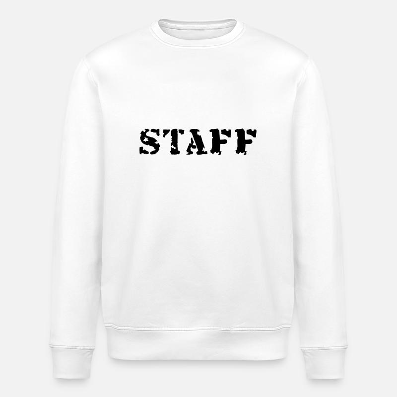 Staff - Stanley/Stella Unisex Bio-Sweatshirt ROLLER - Weiß
