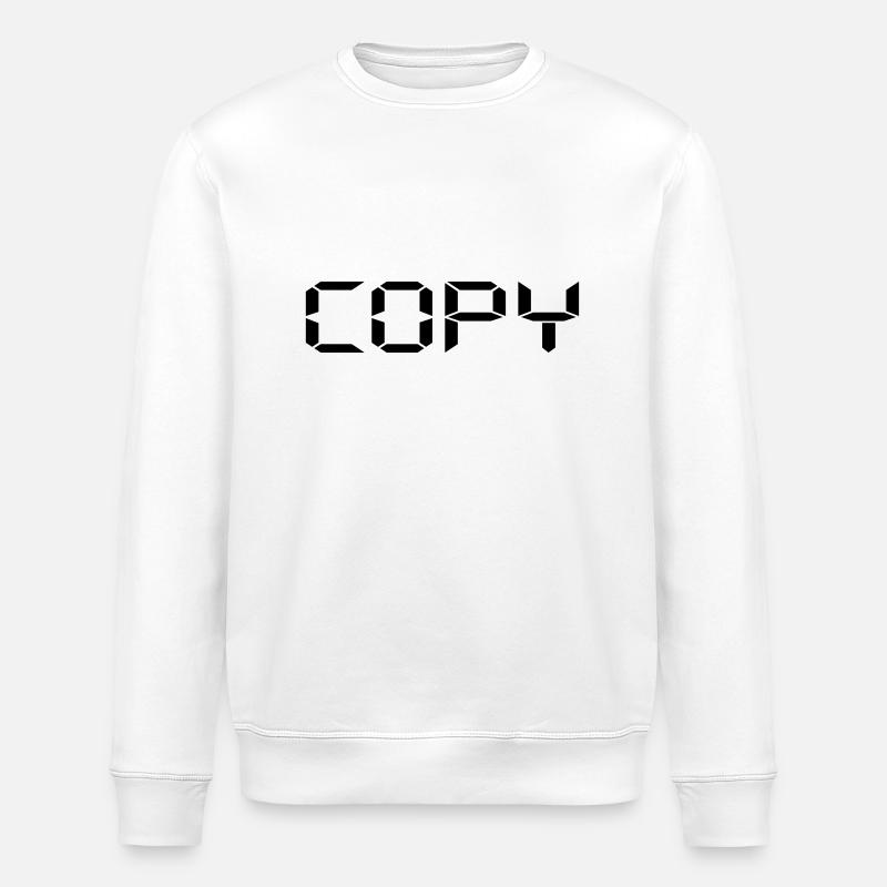 Copy - Copy and Paste - Sweat bio ROLLER Stanley/Stella Unisexe - blanc