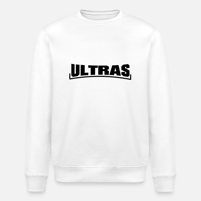 ULTRAS - Stanley/Stella Unisex Bio-Sweatshirt ROLLER - Weiß