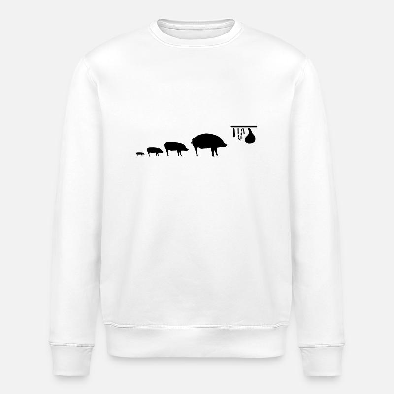 pig_evolution - Sweat bio ROLLER Stanley/Stella Unisexe - blanc