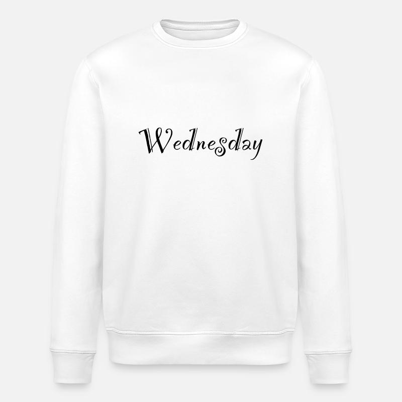 mercredi - Sweat bio ROLLER Stanley/Stella Unisexe - blanc