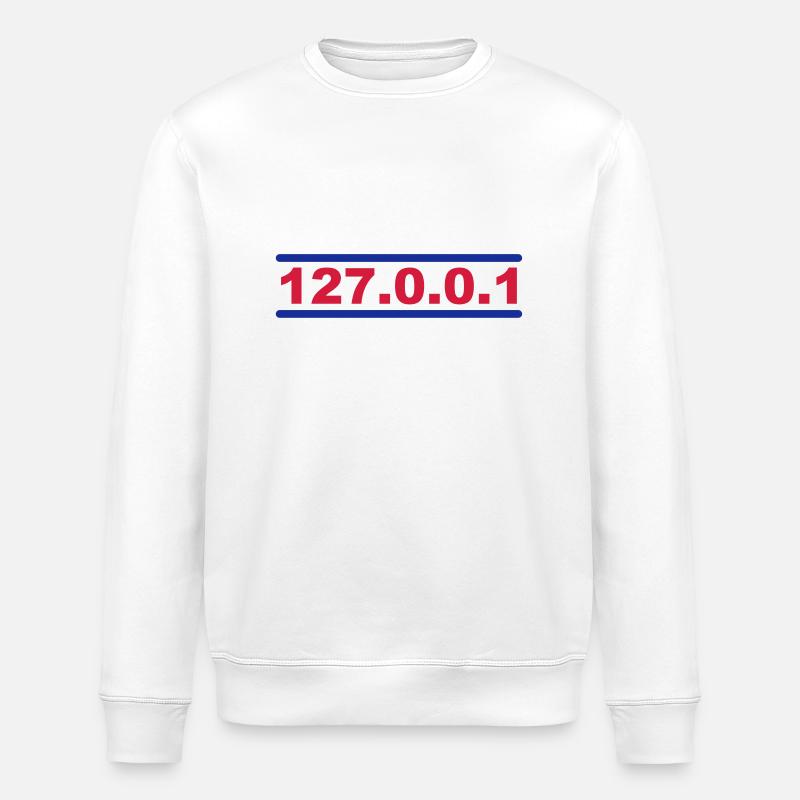 127.0.0.1 - Stanley/Stella Unisex Bio-Sweatshirt ROLLER - Weiß