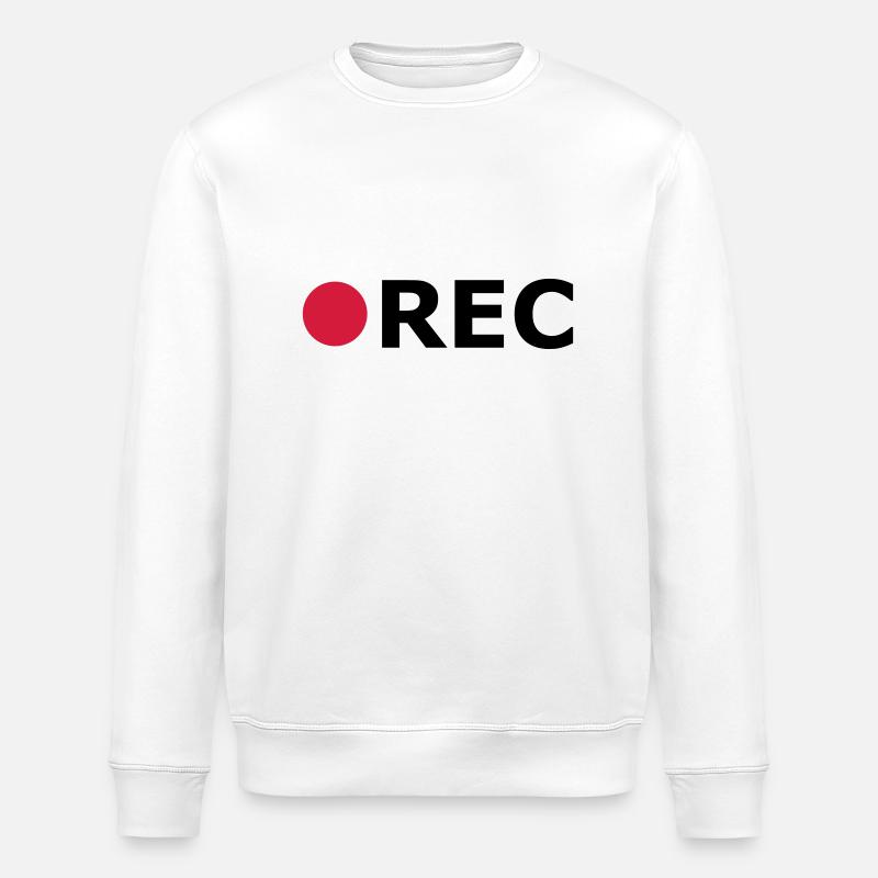 RECORD - Stanley/Stella Unisex Bio-Sweatshirt ROLLER - Weiß