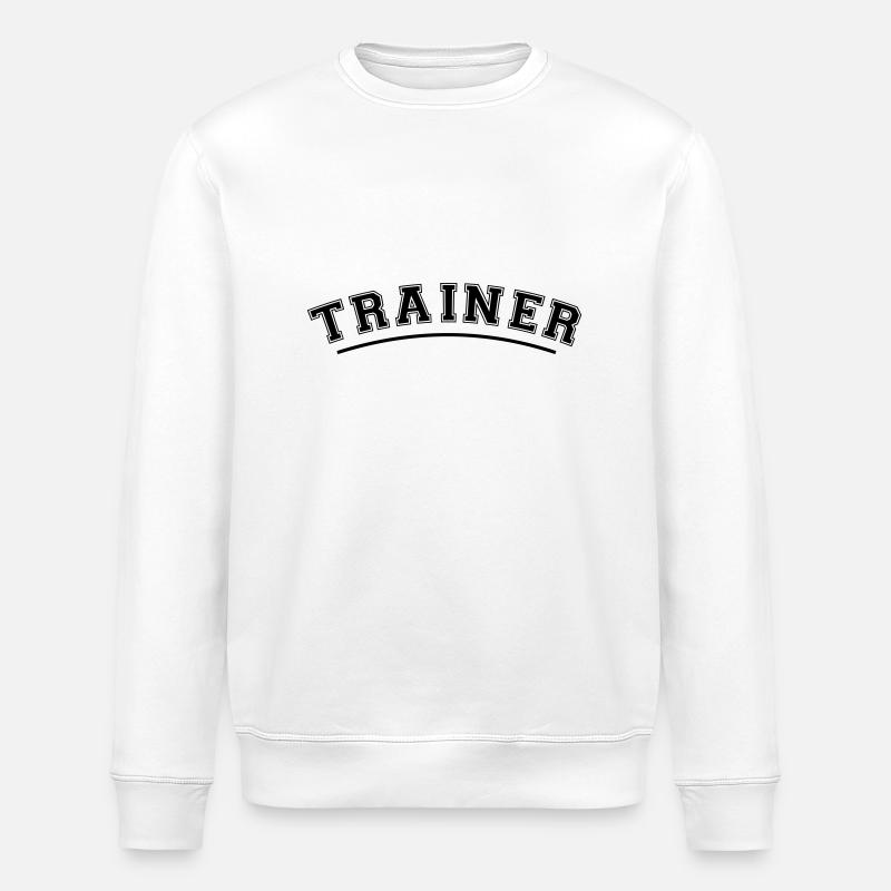 Trainer - Stanley/Stella Unisex Bio-Sweatshirt ROLLER - Weiß