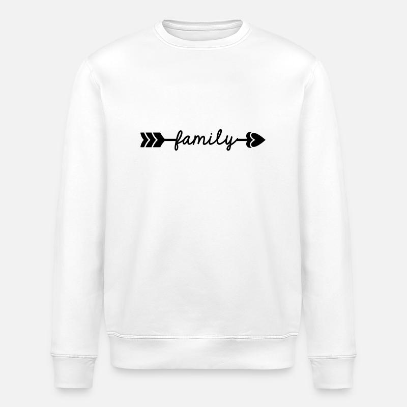 Family - Stanley/Stella Unisex Bio-Sweatshirt ROLLER - Weiß