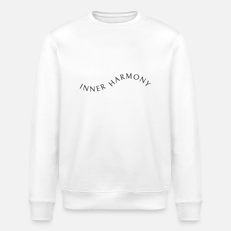 Innere Harmonie - Stanley/Stella Unisex Bio-Sweatshirt ROLLER - Weiß