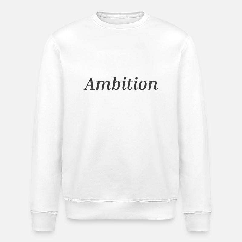 Ambition 1 - Stanley/Stella Unisex Bio-Sweatshirt ROLLER - Weiß