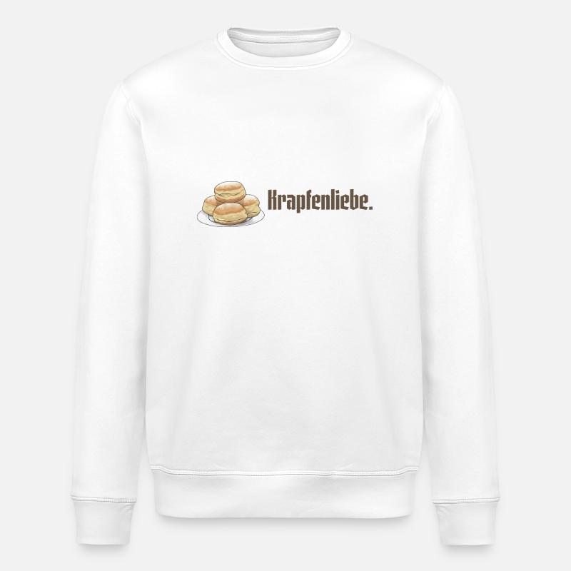 Beignets // Illustration - Sweat bio ROLLER Stanley/Stella Unisexe - blanc