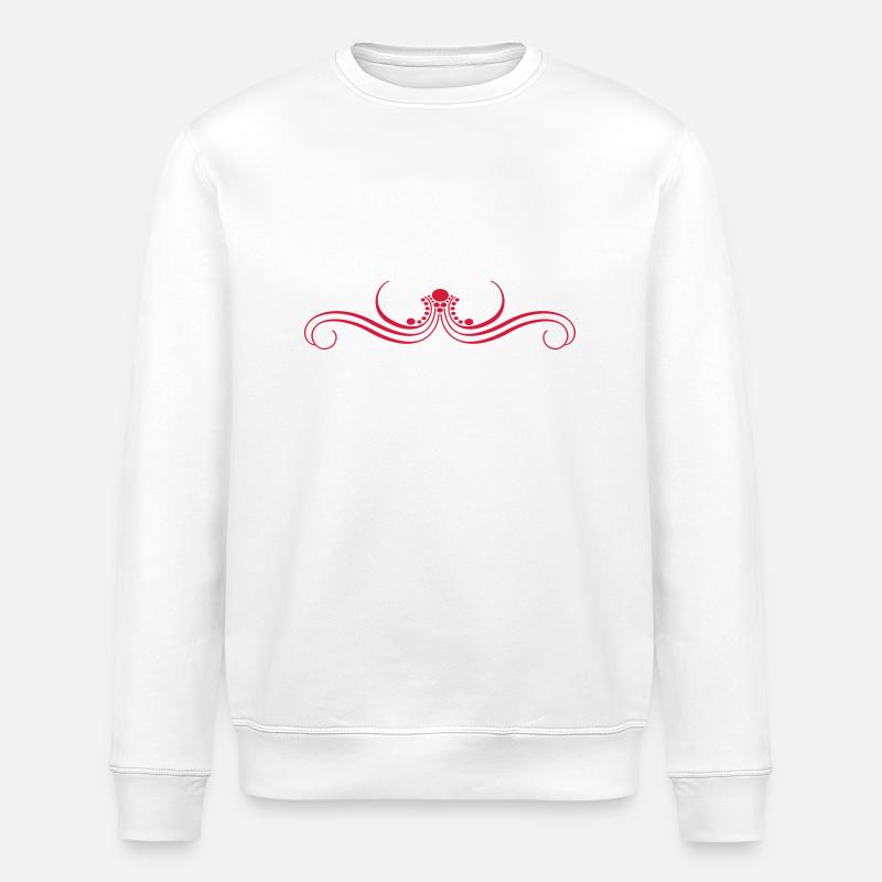 Rahmen - Stanley/Stella Unisex Bio-Sweatshirt ROLLER - Weiß