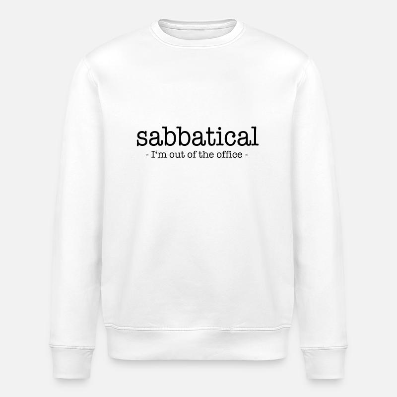 Sabbatical - Stanley/Stella Unisex Bio-Sweatshirt ROLLER - Weiß