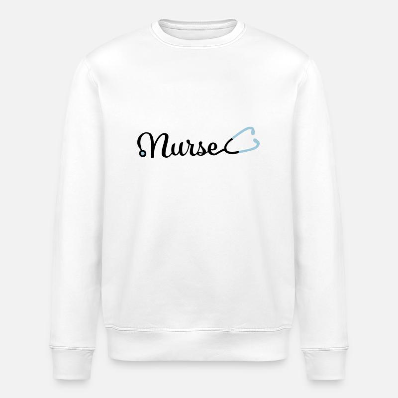 Infirmière - Sweat bio ROLLER Stanley/Stella Unisexe - blanc