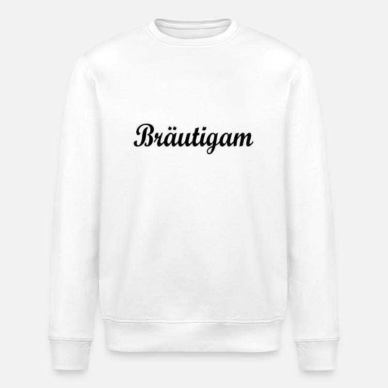 Bräutigam - Stanley/Stella Unisex Bio-Sweatshirt ROLLER - Weiß