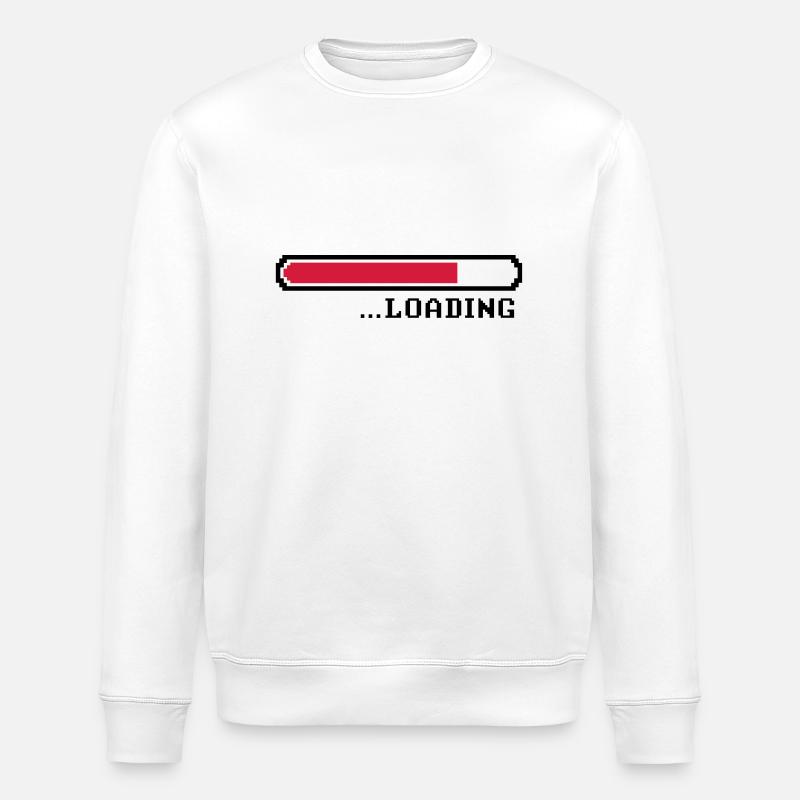 loading_f2 - Sweat bio ROLLER Stanley/Stella Unisexe - blanc