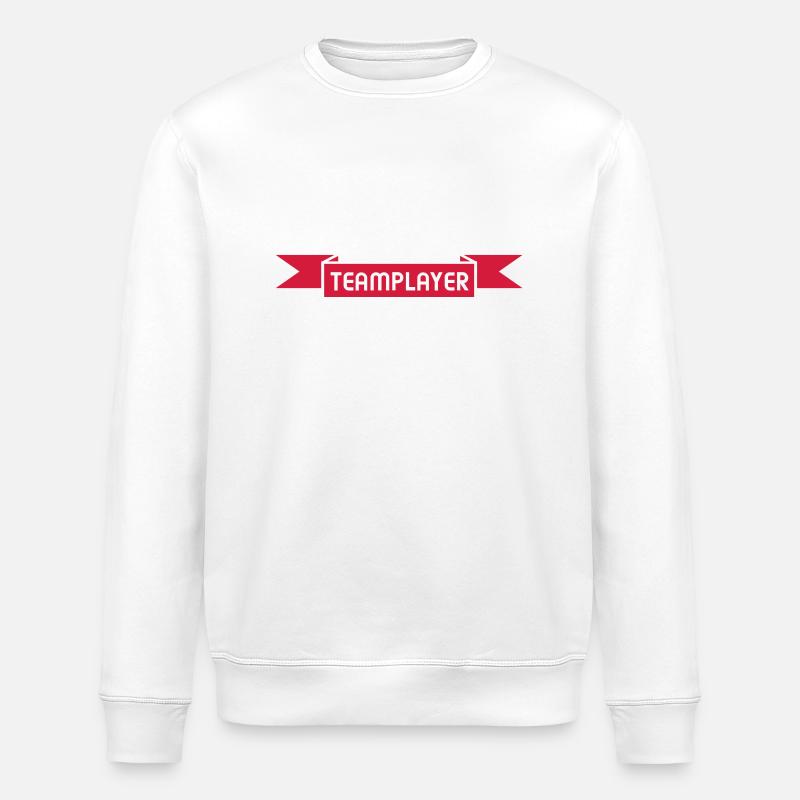 Teamplayer - Stanley/Stella Unisex Bio-Sweatshirt ROLLER - Weiß