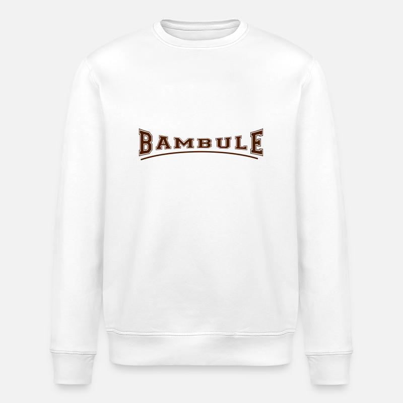 BAMBULE - Stanley/Stella Unisex Bio-Sweatshirt ROLLER - Weiß