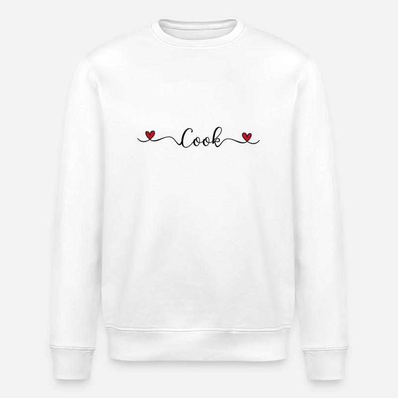 Cuire - Sweat bio ROLLER Stanley/Stella Unisexe - blanc