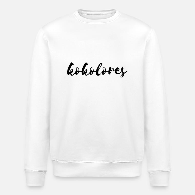 kokolores - Stanley/Stella Unisex Bio-Sweatshirt ROLLER - Weiß