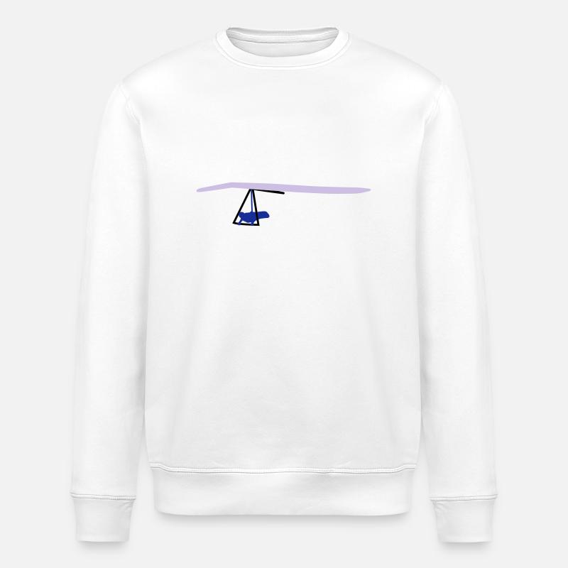 Hangglider - Stanley/Stella ROLLER Unisex Organic Sweatshirt - white